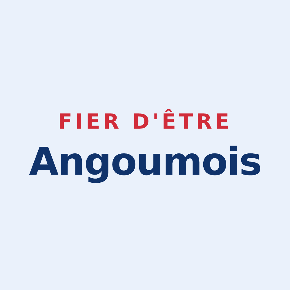 Sticker « Fier d'être Angoumois » — design pour Angoumé