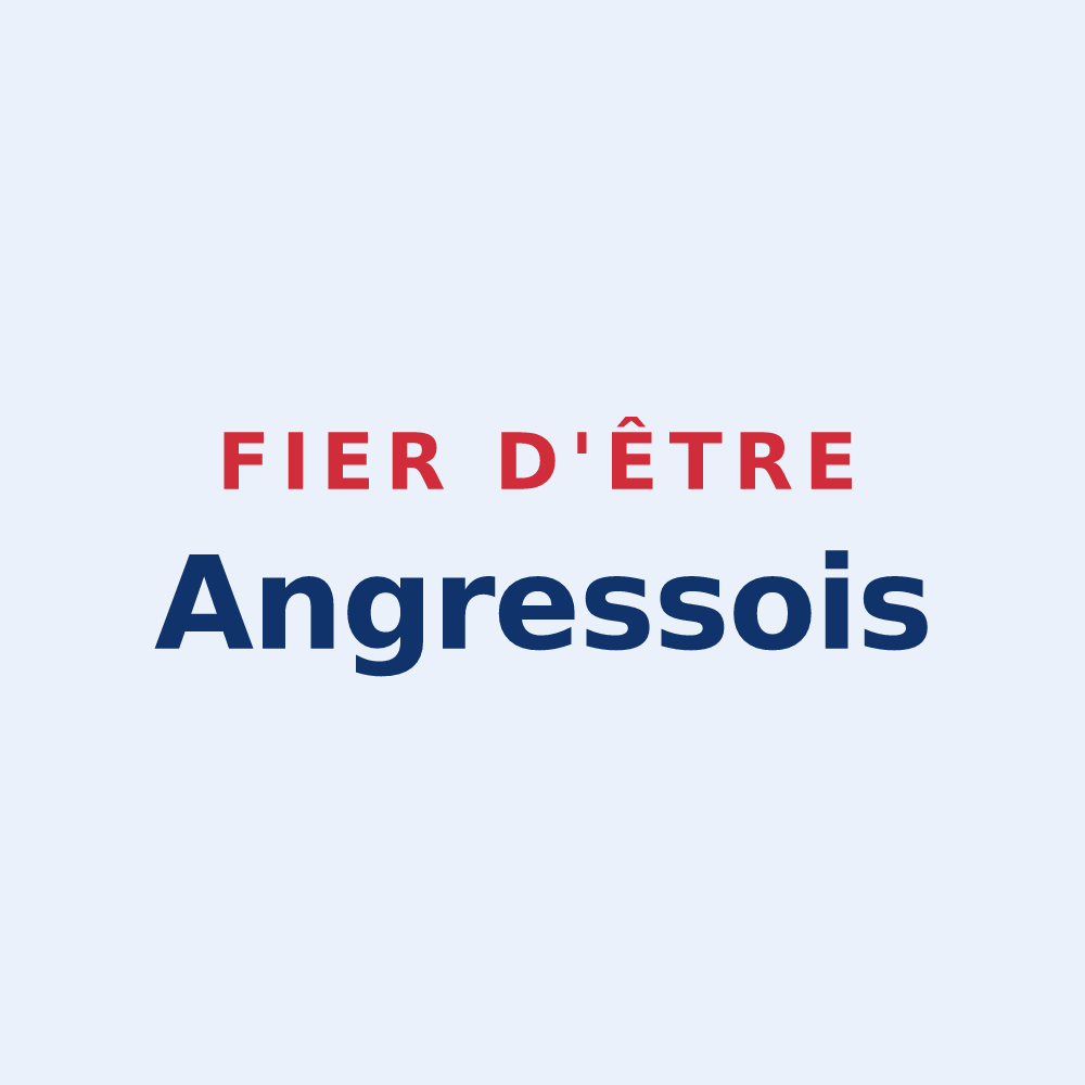 Sticker « Fier d'être Angressois » — design pour Angresse