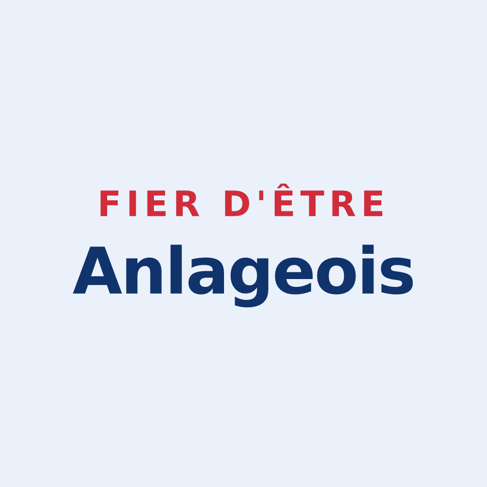 Sticker « Fier d'être Anlageois » — design pour Anla