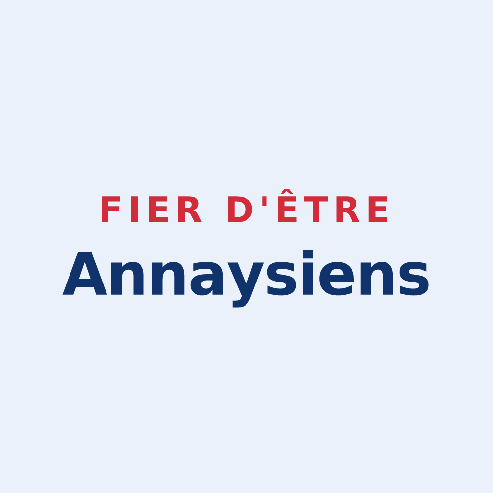 Sticker « Fier d'être Annaysiens » — design pour Annay