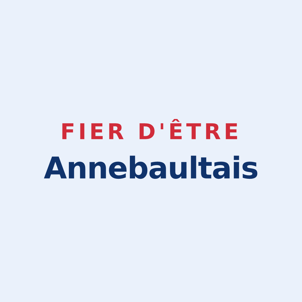 Sticker « Fier d'être Annebaultais » — design pour Annebault