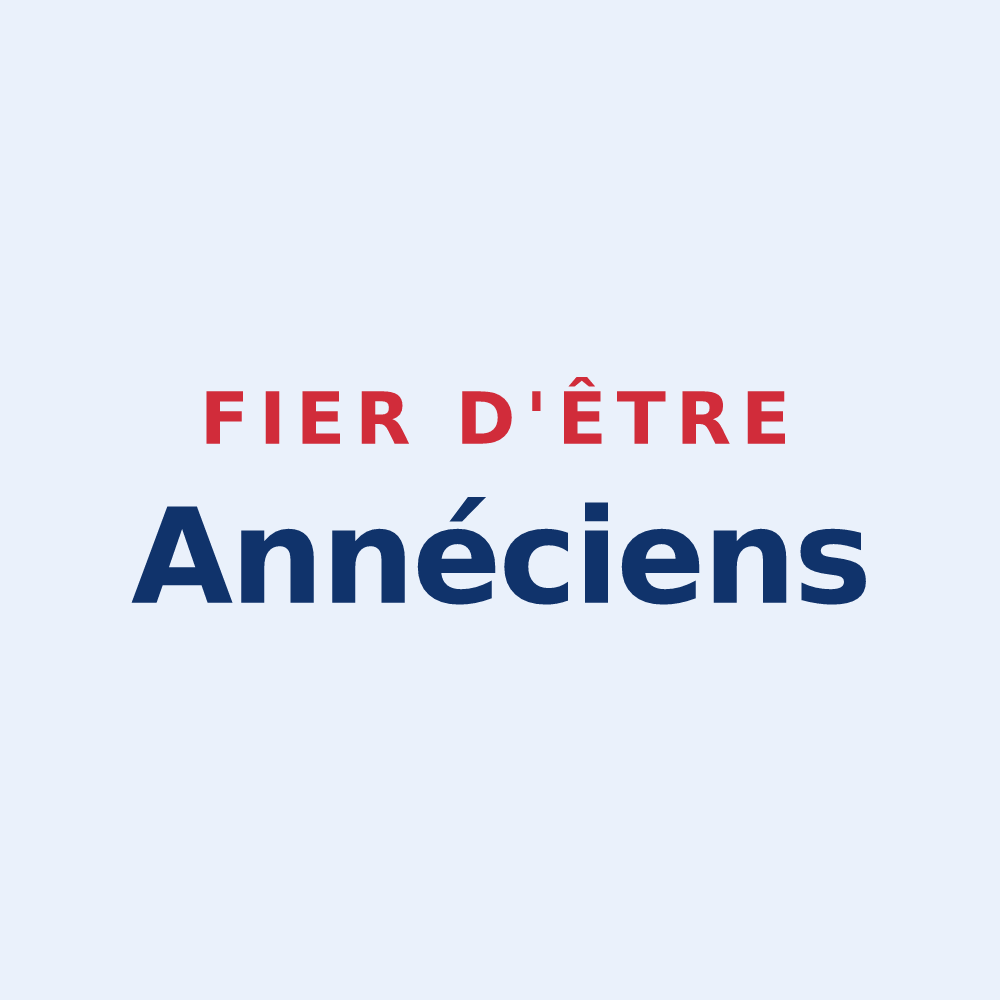 Sticker « Fier d'être Annéciens » — design pour Annecy