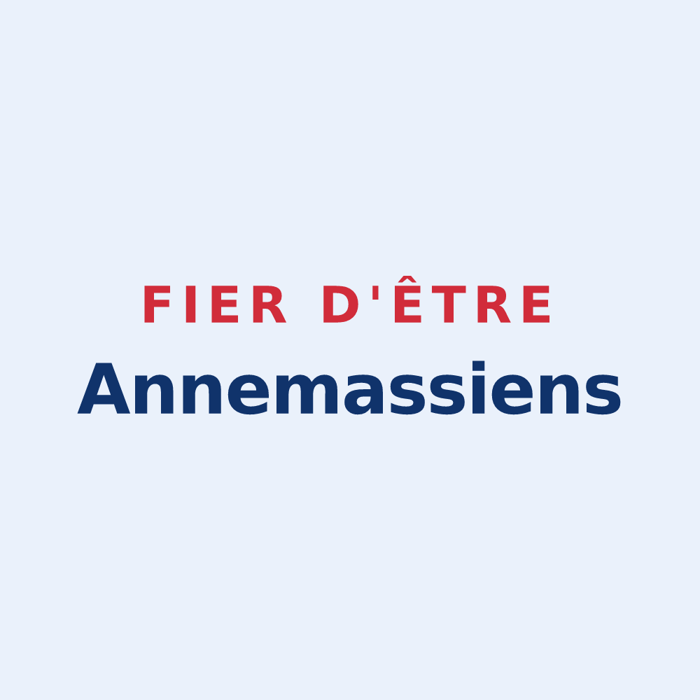 Sticker « Fier d'être Annemassiens » — design pour Annemasse