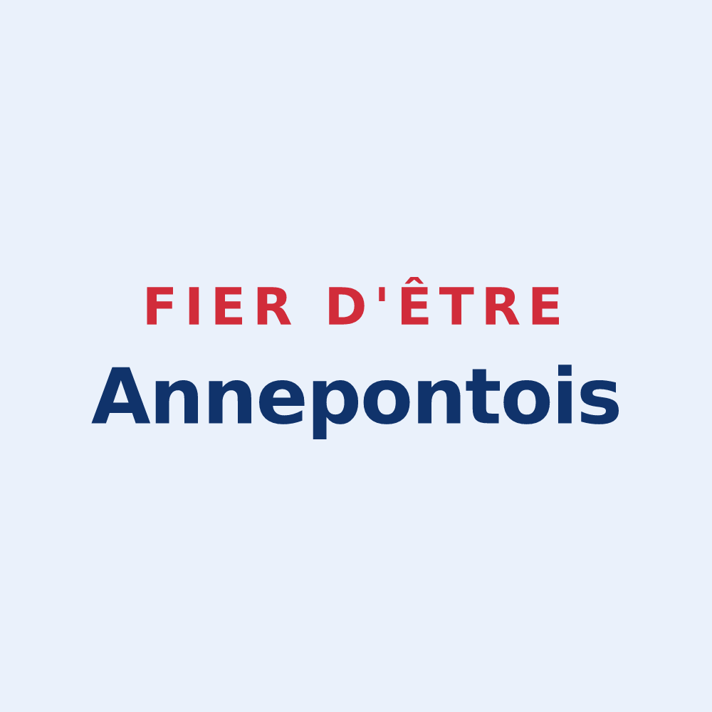 Sticker « Fier d'être Annepontois » — design pour Annepont