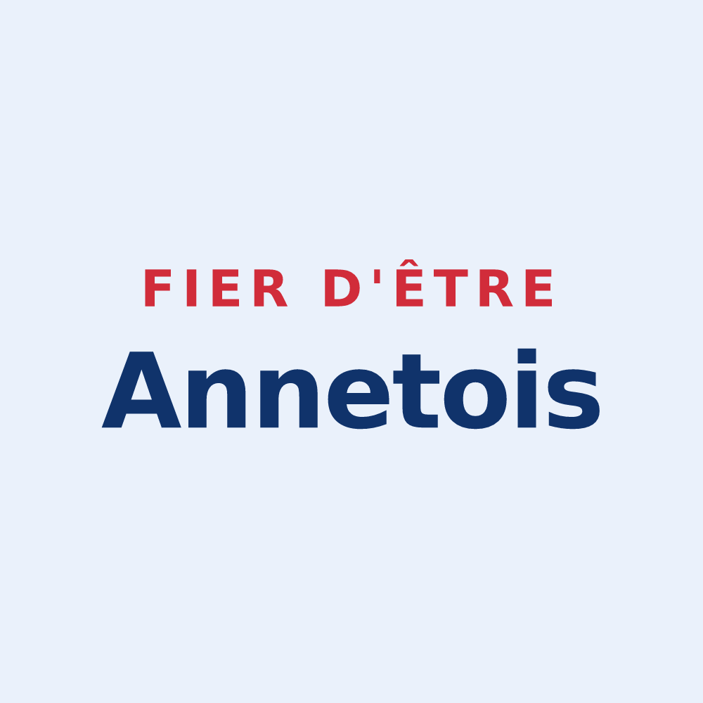 Sticker « Fier d'être Annetois » — design pour Annet-sur-Marne