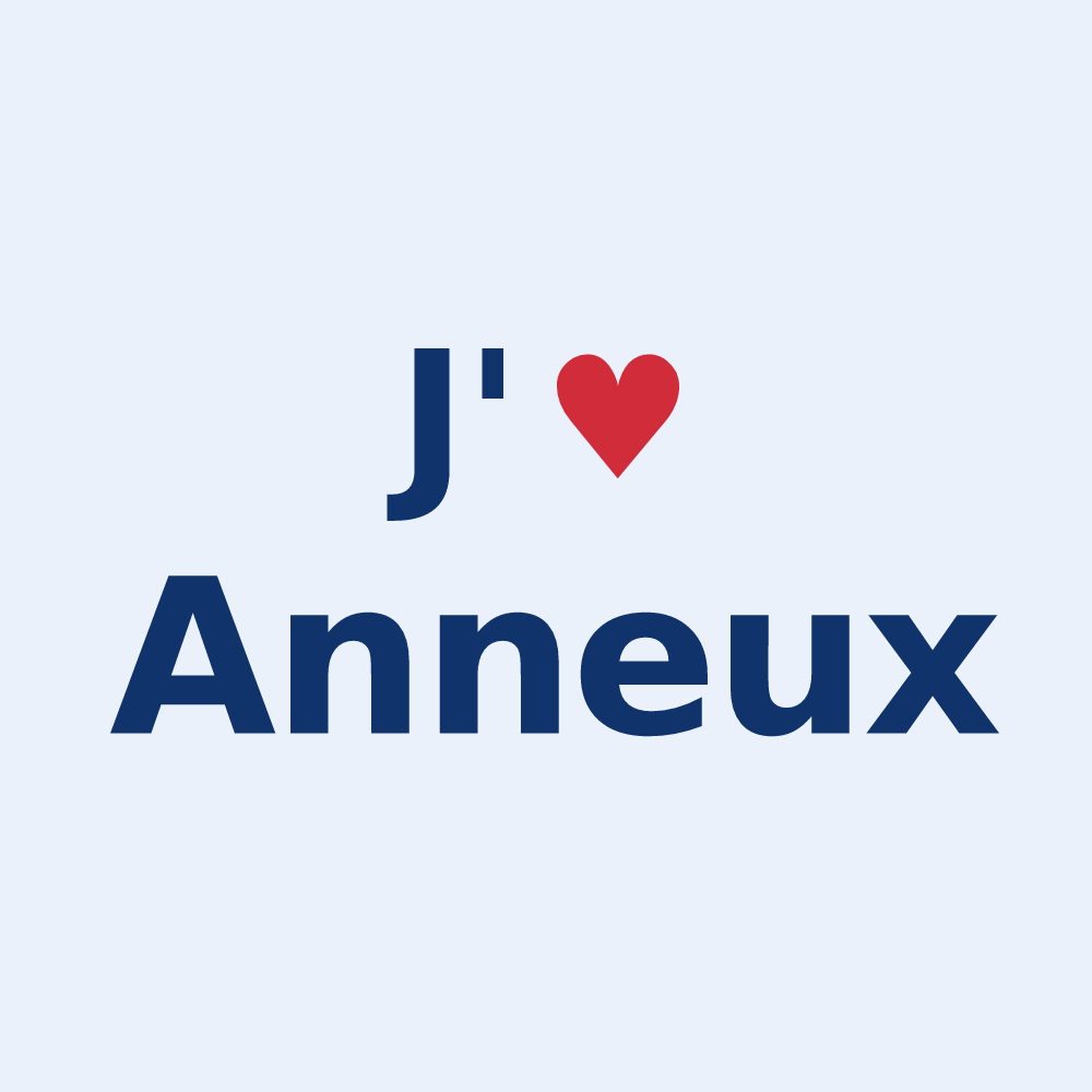 Sticker personnalisé Anneux — design J'aime Anneux