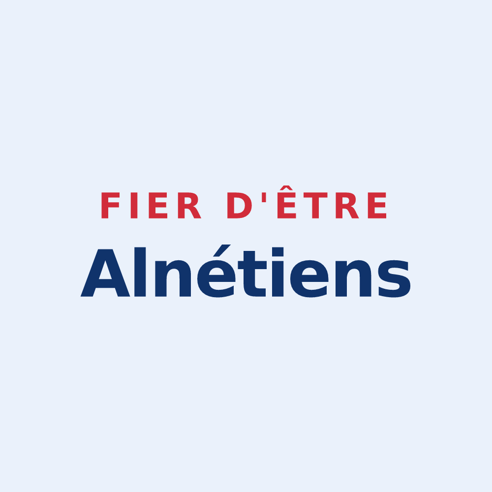 Sticker « Fier d'être Alnétiens » — design pour Annois