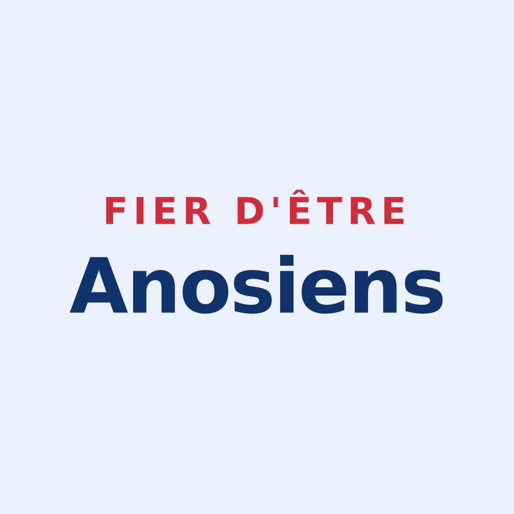 Sticker « Fier d'être Anosiens » — design pour Anos