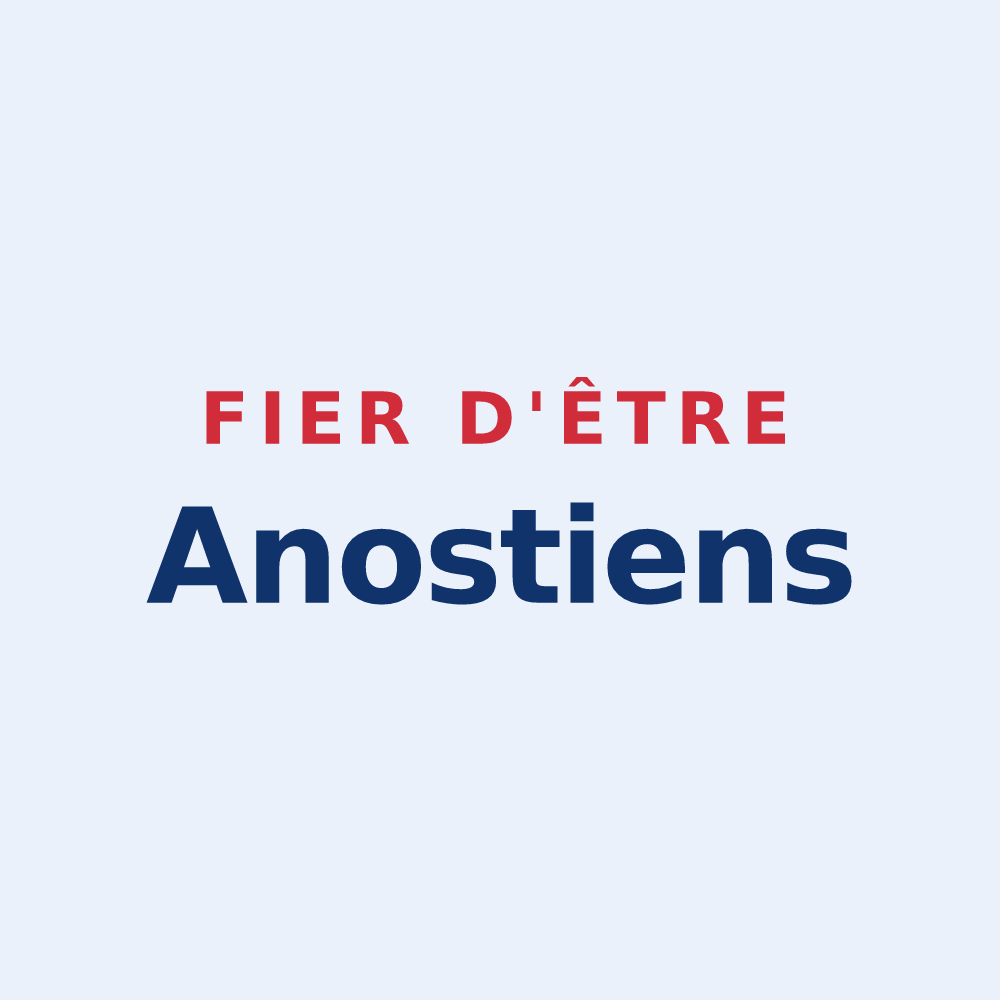 Sticker « Fier d'être Anostiens » — design pour Anost