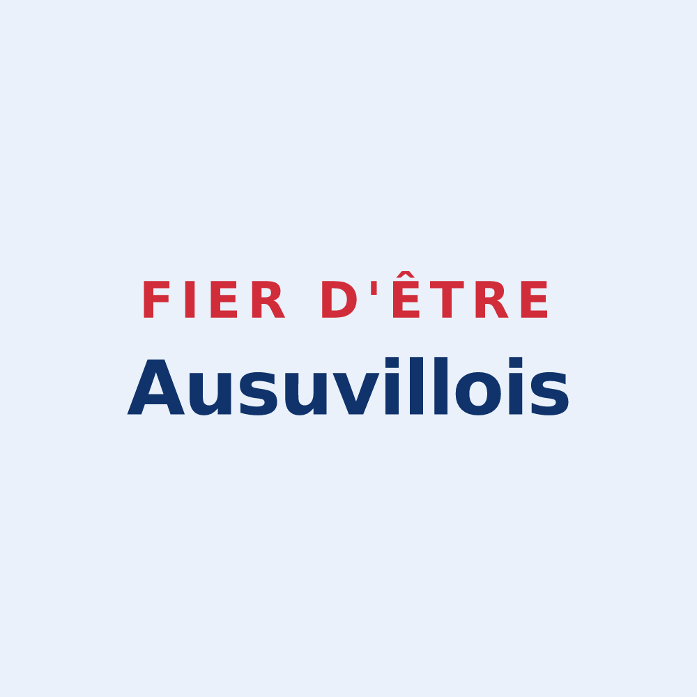 Sticker « Fier d'être Ausuvillois » — design pour Ansauville