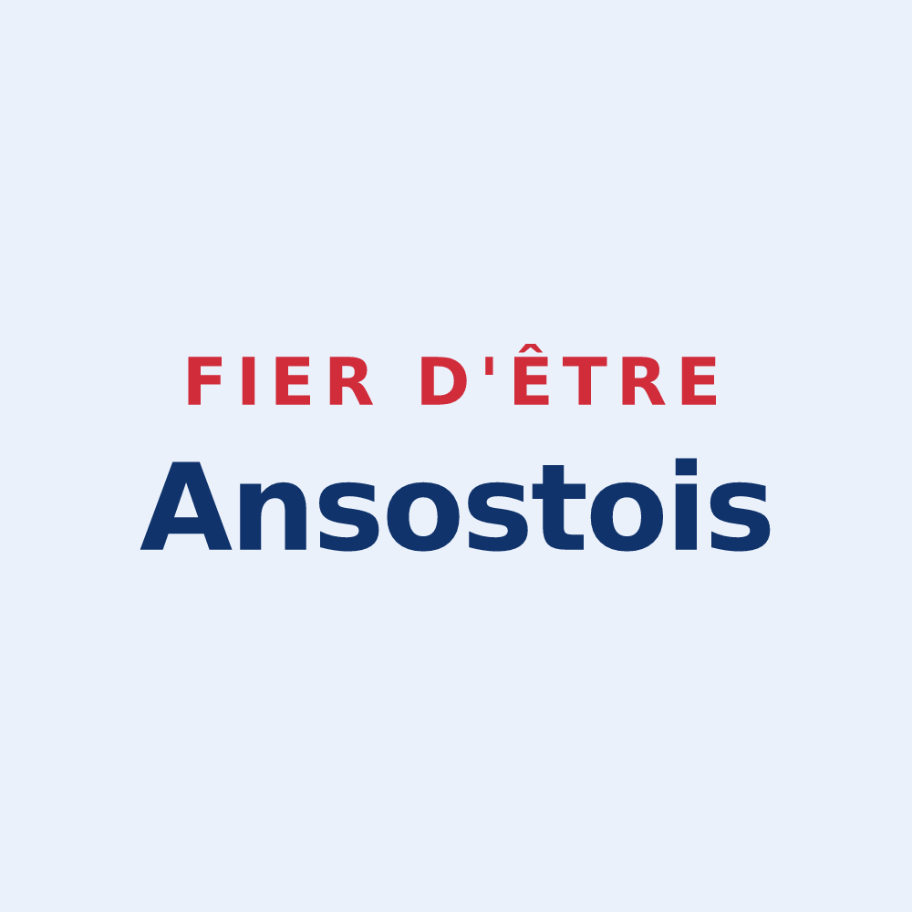 Sticker « Fier d'être Ansostois » — design pour Ansost
