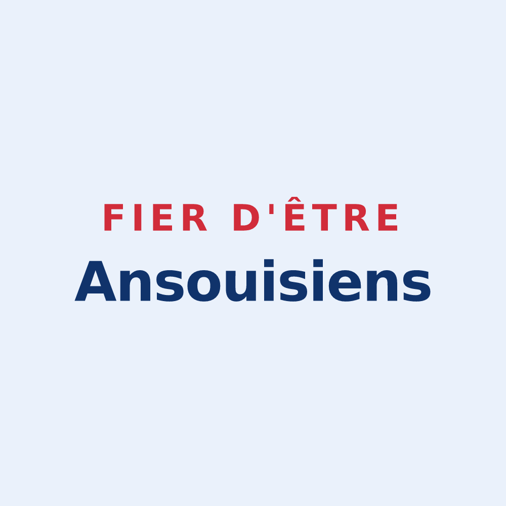 Sticker « Fier d'être Ansouisiens » — design pour Ansouis