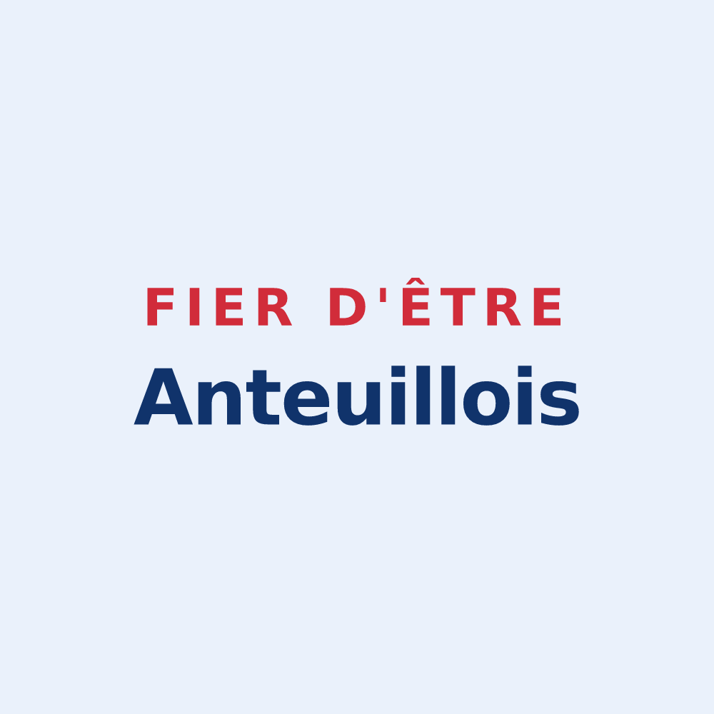 Sticker « Fier d'être Anteuillois » — design pour Anteuil