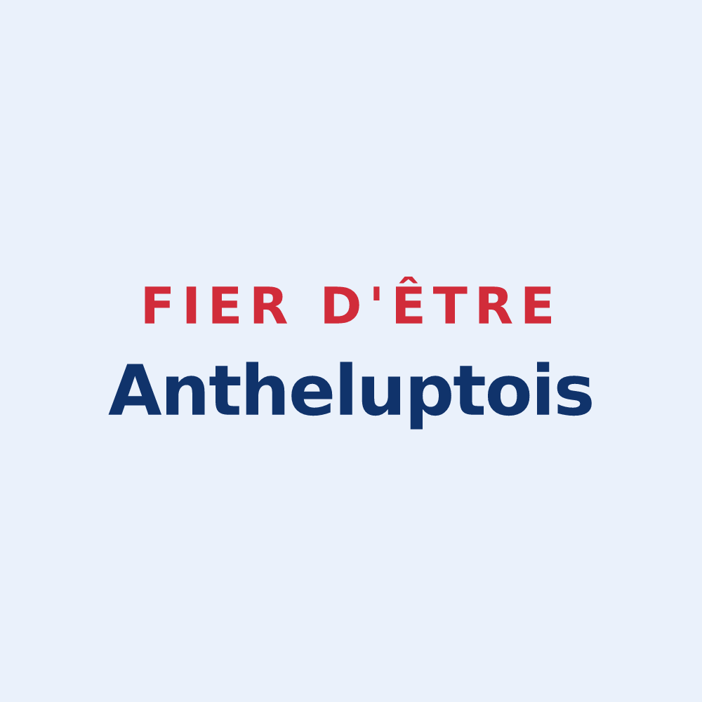 Sticker « Fier d'être Antheluptois » — design pour Anthelupt