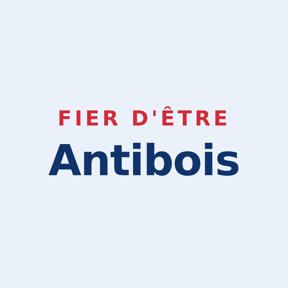 Sticker « Fier d'être Antibois » — design pour Antibes