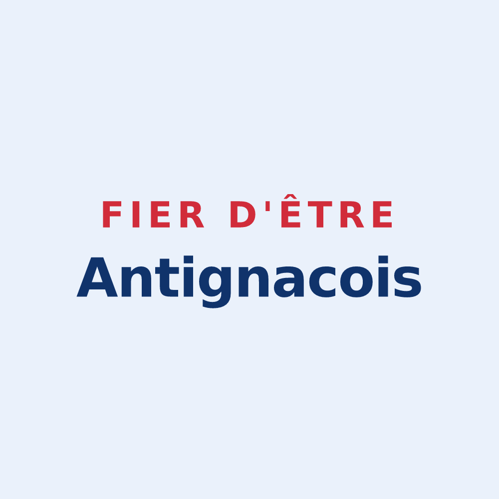Sticker « Fier d'être Antignacois » — design pour Antignac