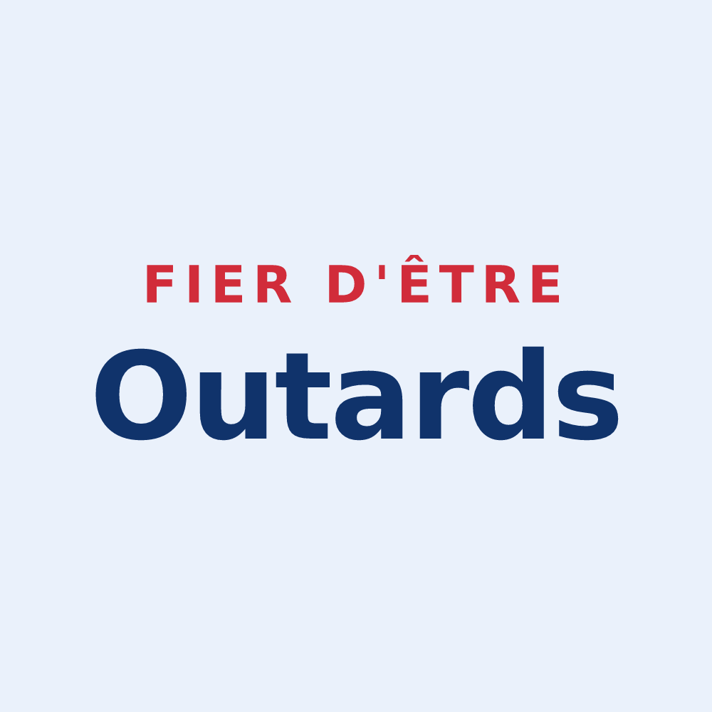Sticker « Fier d'être Outards » — design pour Aoste