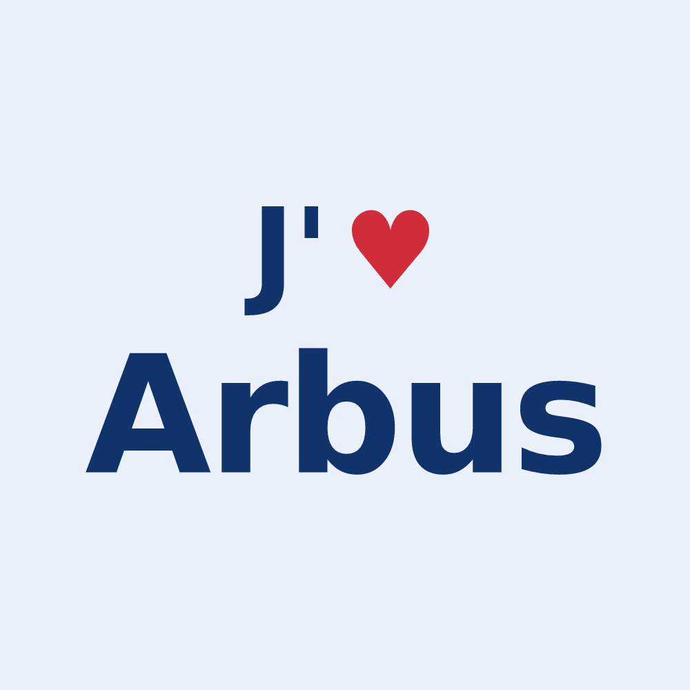 Sticker personnalisé Arbus — design J'aime Arbus