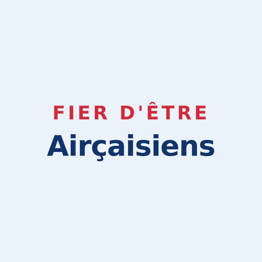 Sticker « Fier d'être Airçaisiens » — design pour Arçais