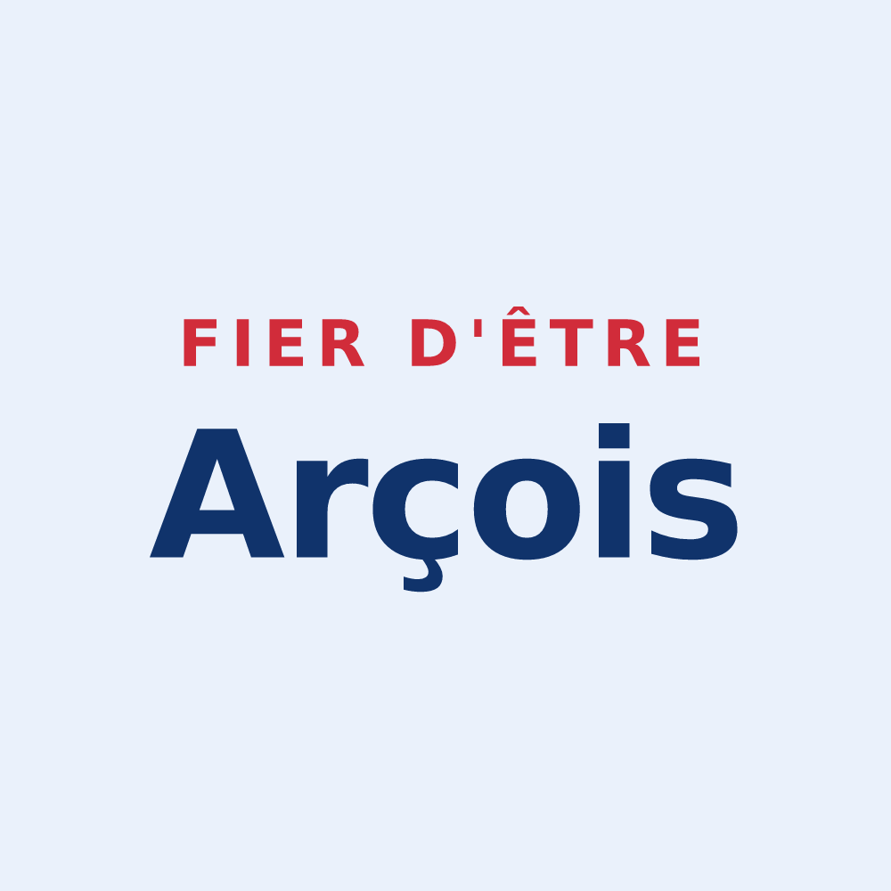 Sticker « Fier d'être Arçois » — design pour Arçay