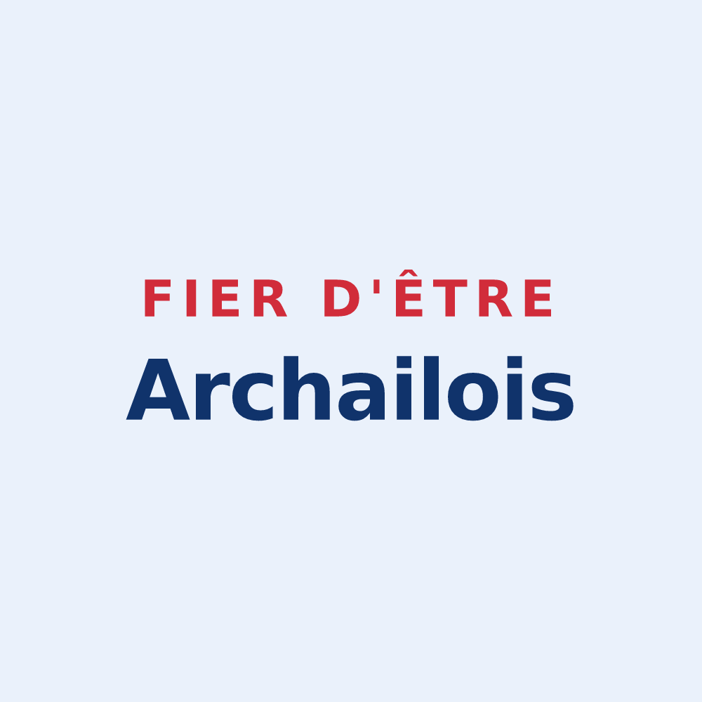 Sticker « Fier d'être Archailois » — design pour Archail