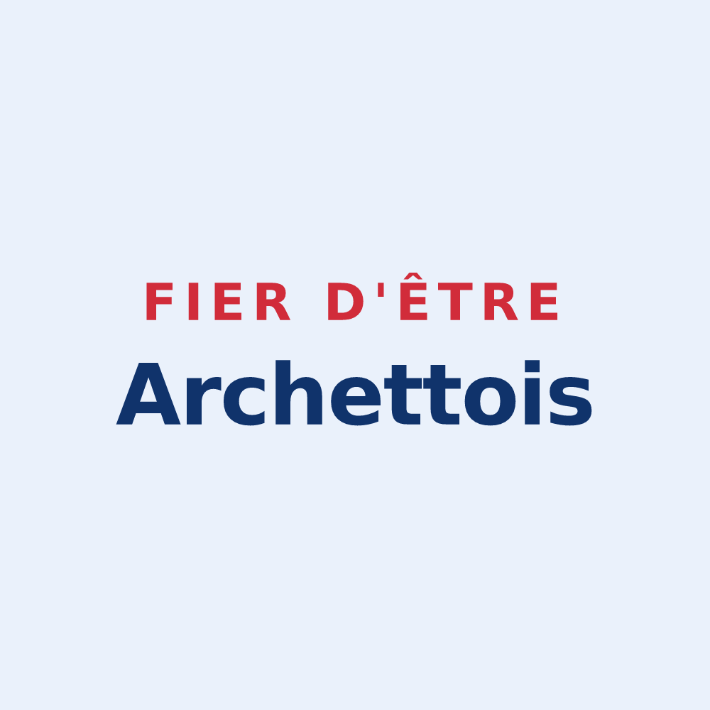 Sticker « Fier d'être Archettois » — design pour Archettes