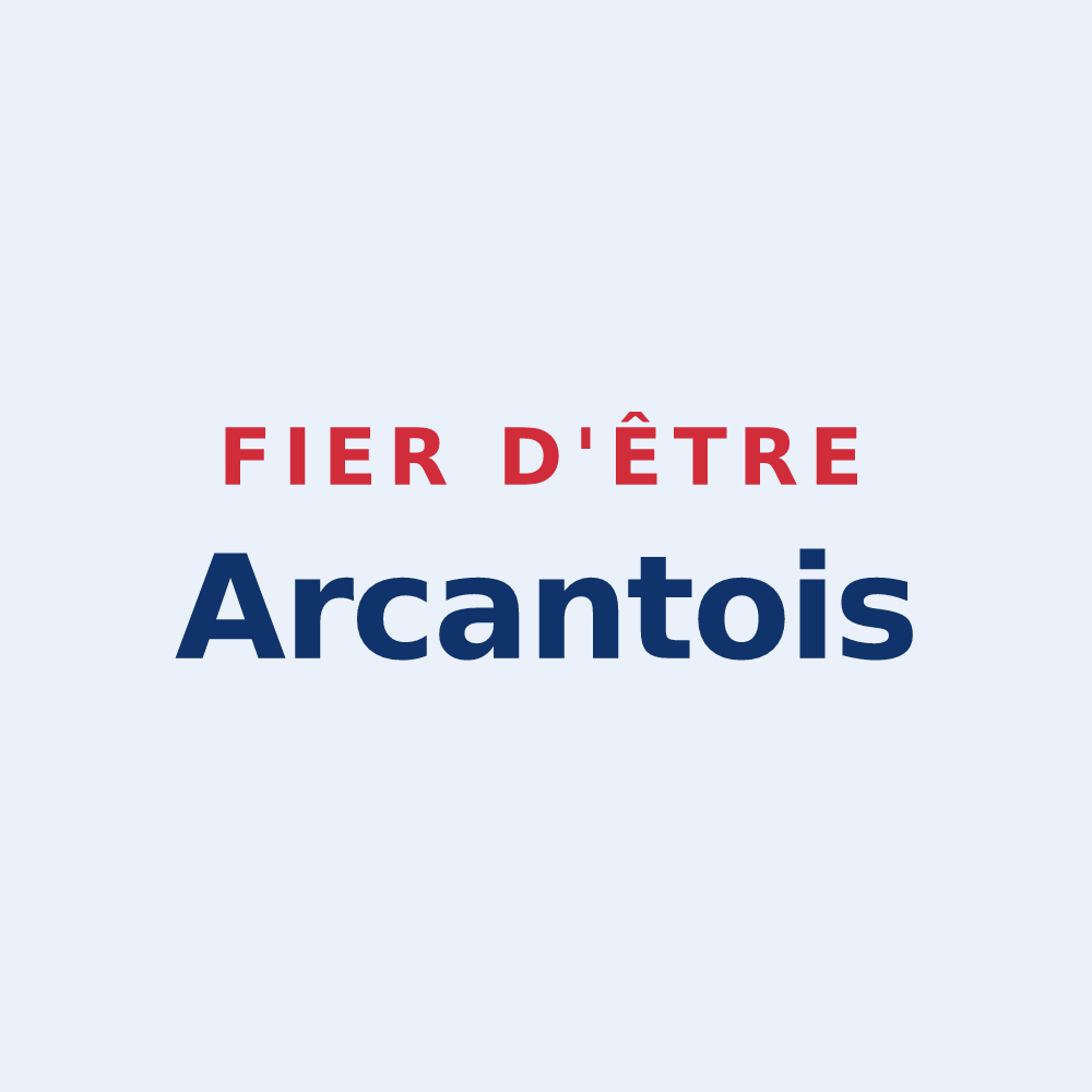 Sticker « Fier d'être Arcantois » — design pour Archingeay