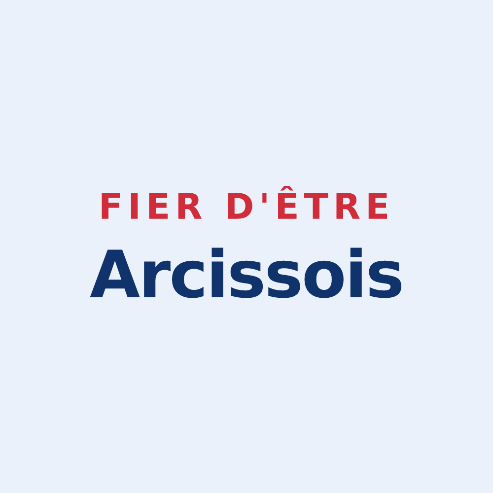 Sticker « Fier d'être Arcissois » — design pour Arcisses