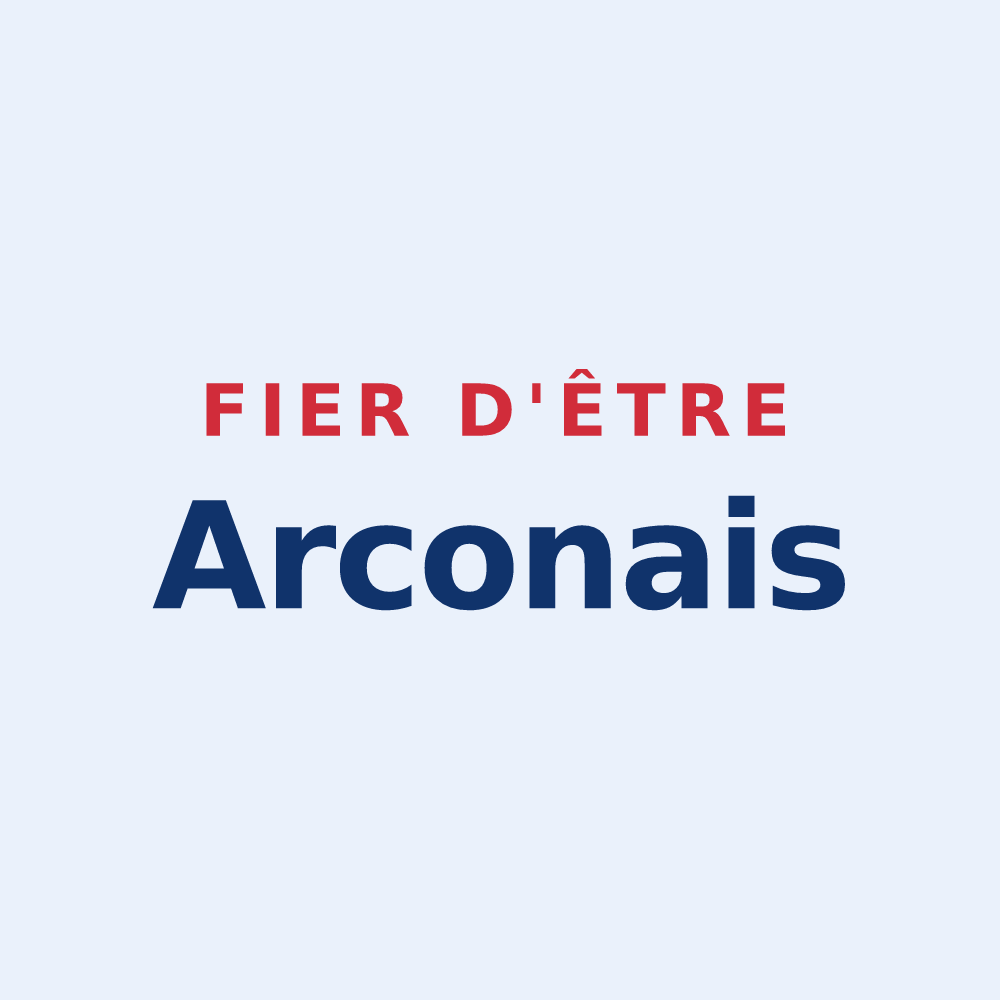 Sticker « Fier d'être Arconais » — design pour Arcon