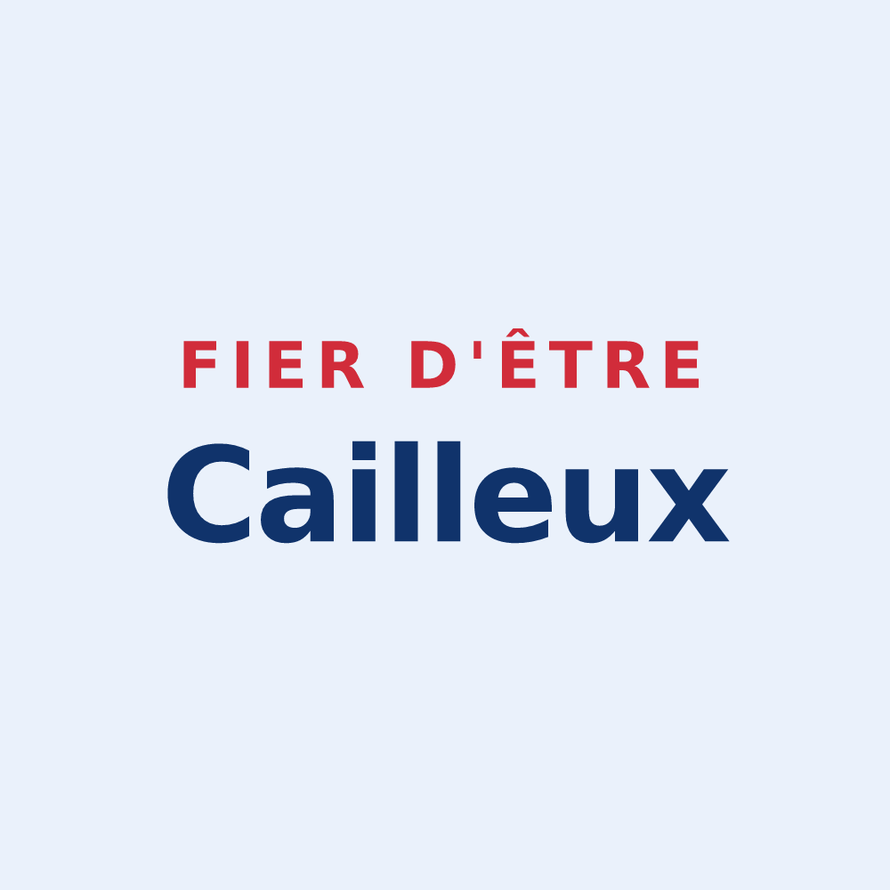 Sticker « Fier d'être Cailleux » — design pour Arçon