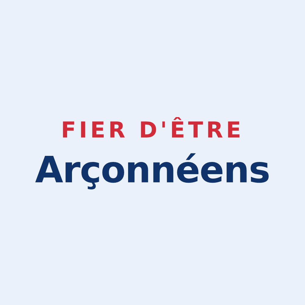 Sticker « Fier d'être Arçonnéens » — design pour Arçonnay