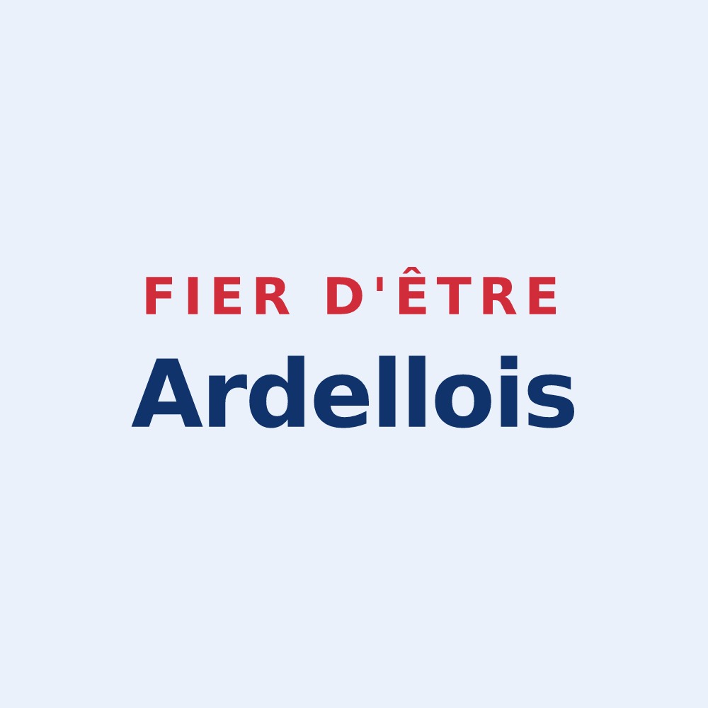 Sticker « Fier d'être Ardellois » — design pour Ardelles