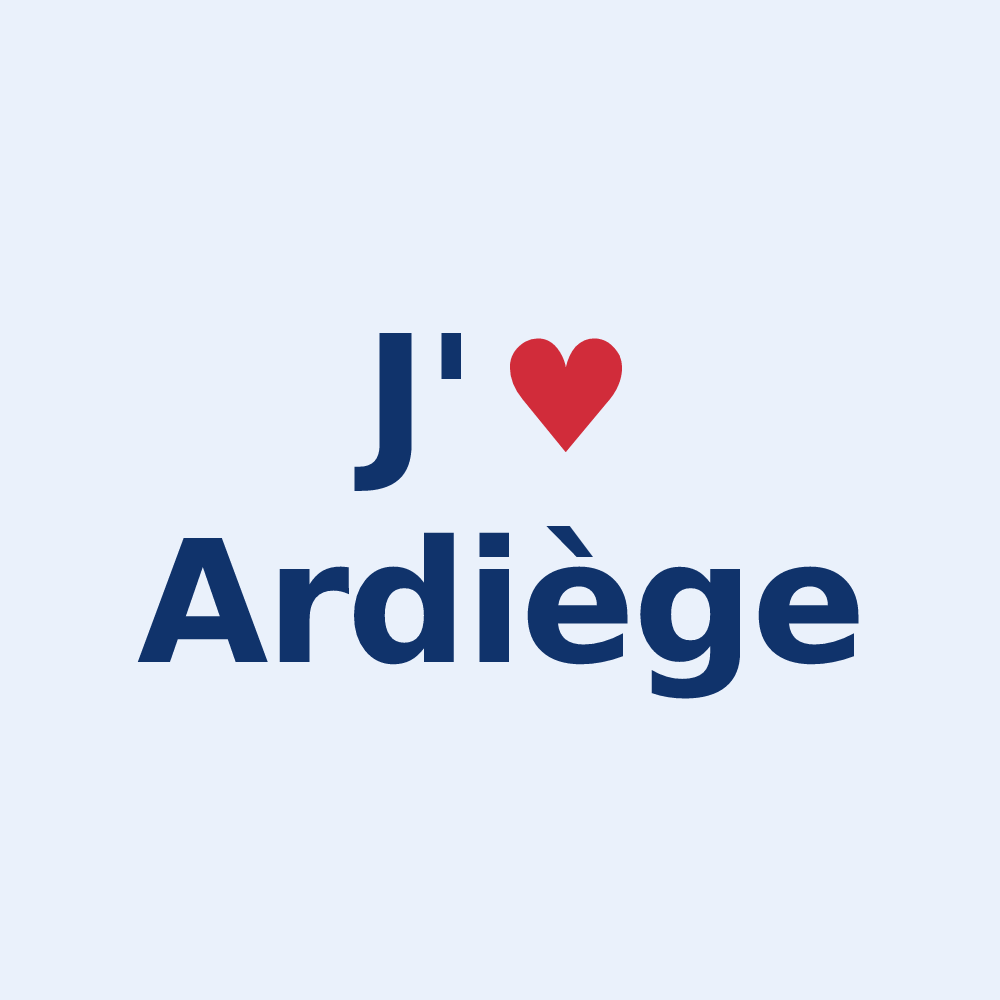 Sticker personnalisé Ardiège — design J'aime Ardiège