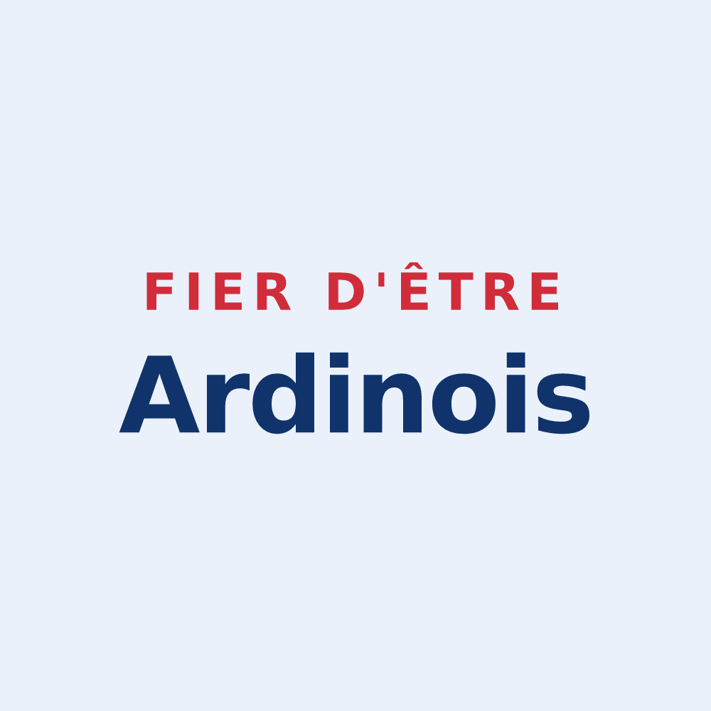 Sticker « Fier d'être Ardinois » — design pour Ardin