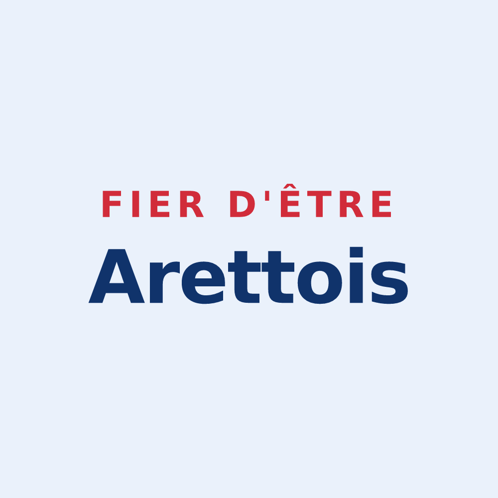 Sticker « Fier d'être Arettois » — design pour Arette