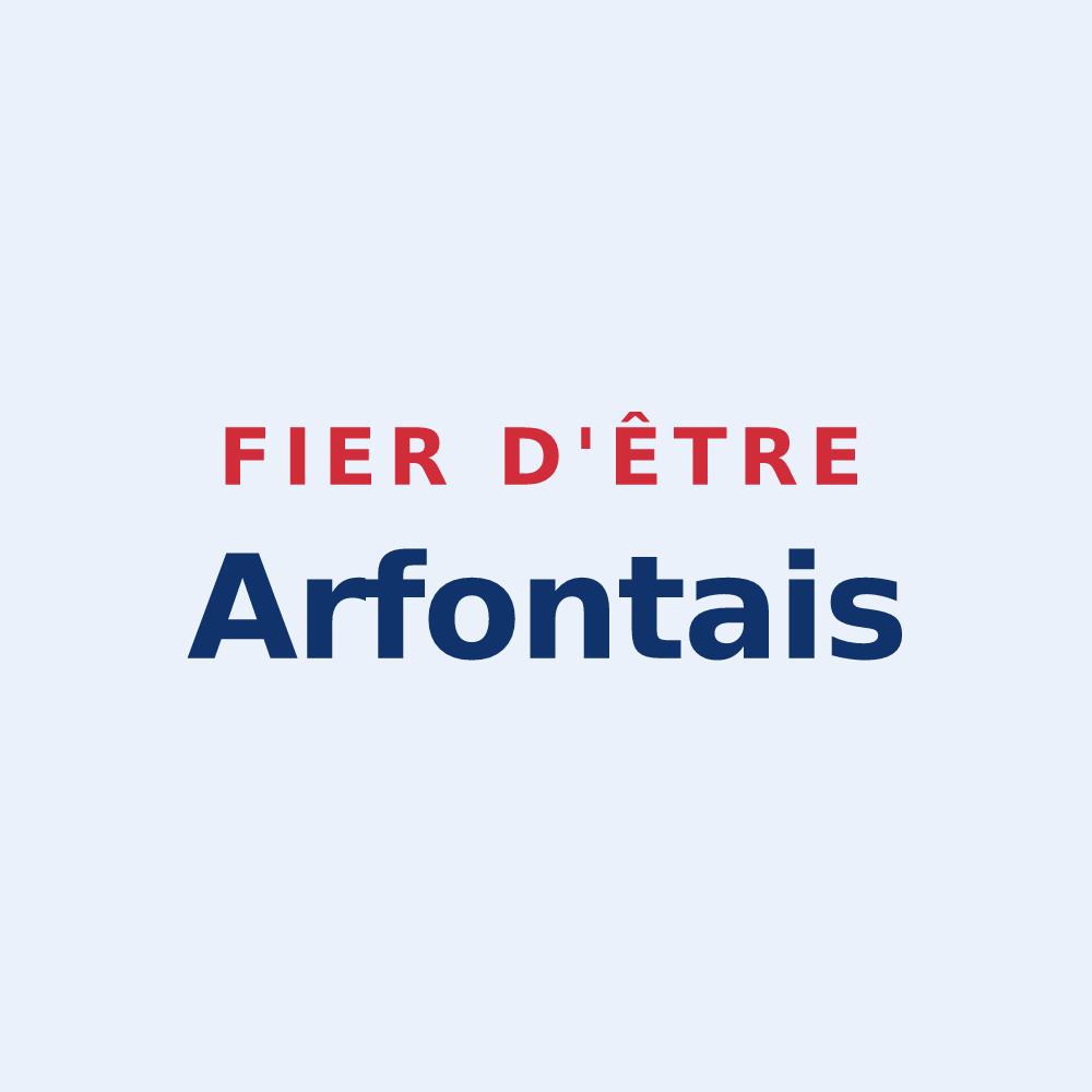Sticker « Fier d'être Arfontais » — design pour Arfons