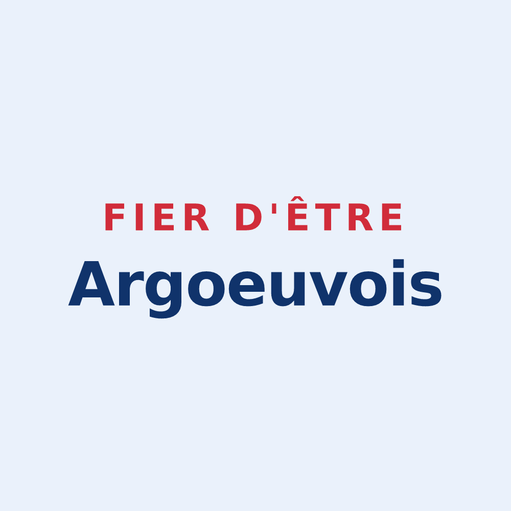 Sticker « Fier d'être Argoeuvois » — design pour Argœuves