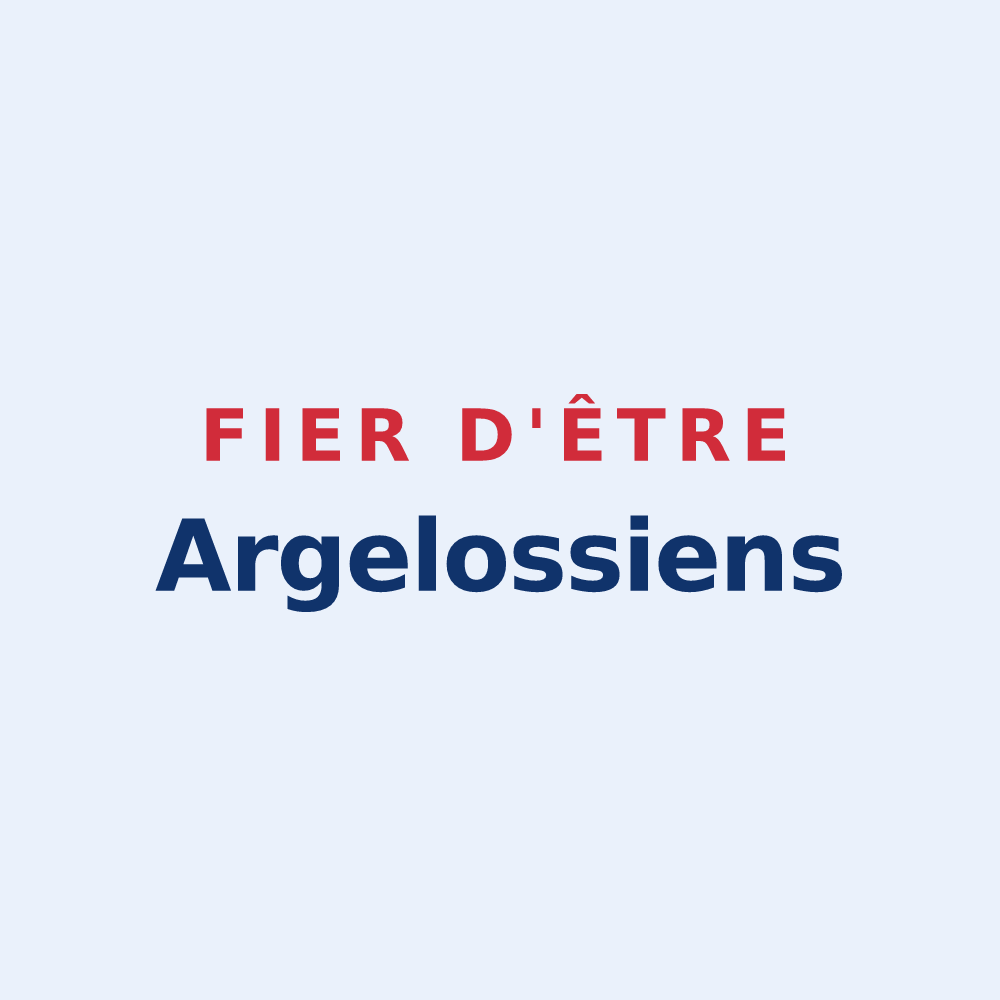 Sticker « Fier d'être Argelossiens » — design pour Argelos