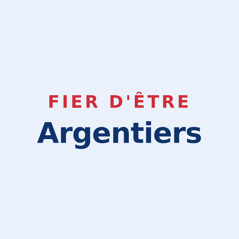 Sticker « Fier d'être Argentiers » — design pour Argentières