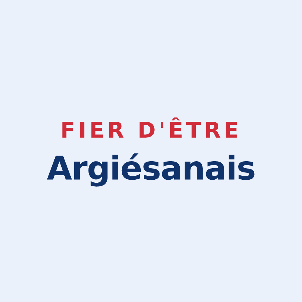 Sticker « Fier d'être Argiésanais » — design pour Argiésans