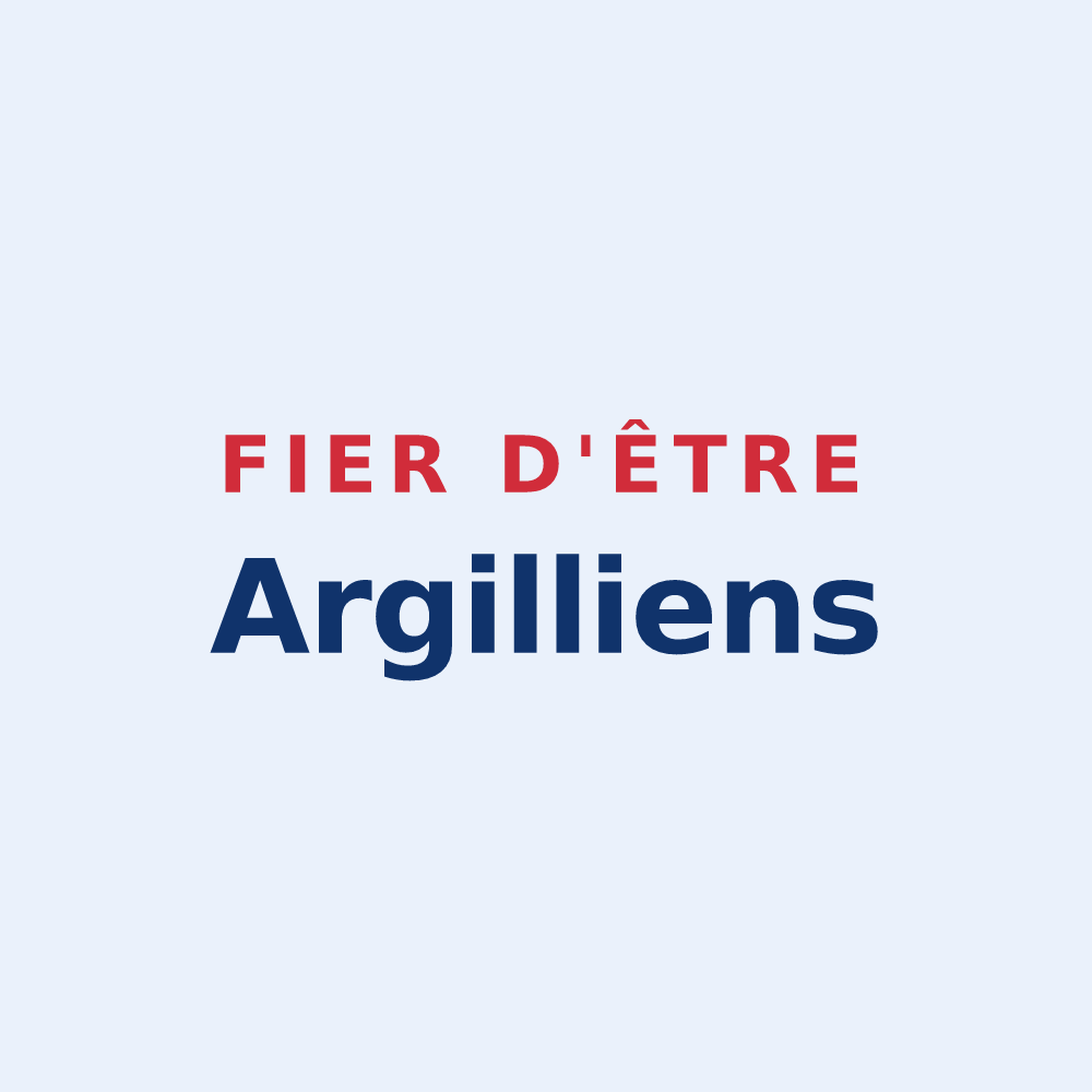 Sticker « Fier d'être Argilliens » — design pour Argilly