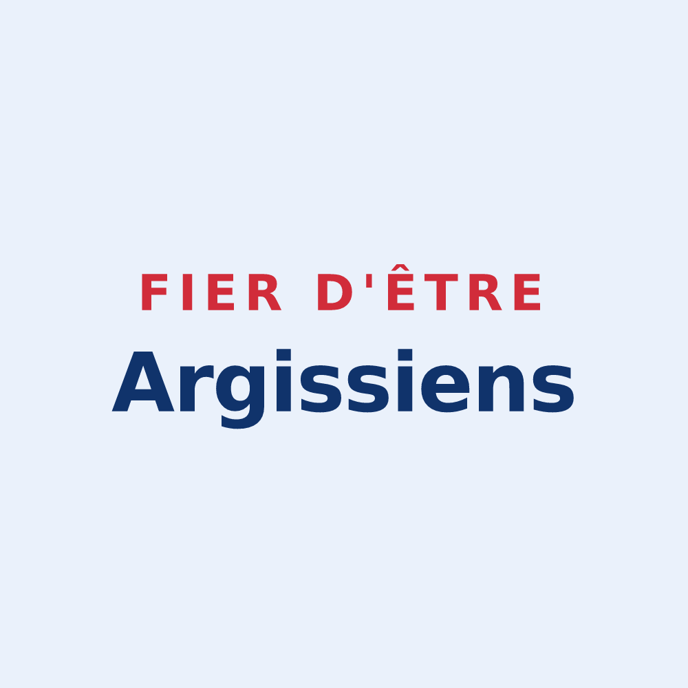 Sticker « Fier d'être Argissiens » — design pour Argis