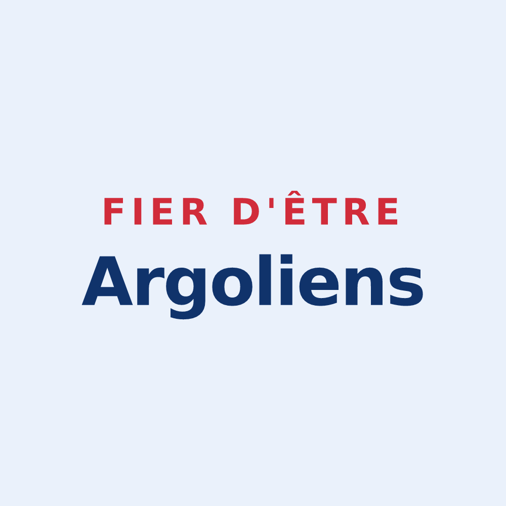 Sticker « Fier d'être Argoliens » — design pour Argol