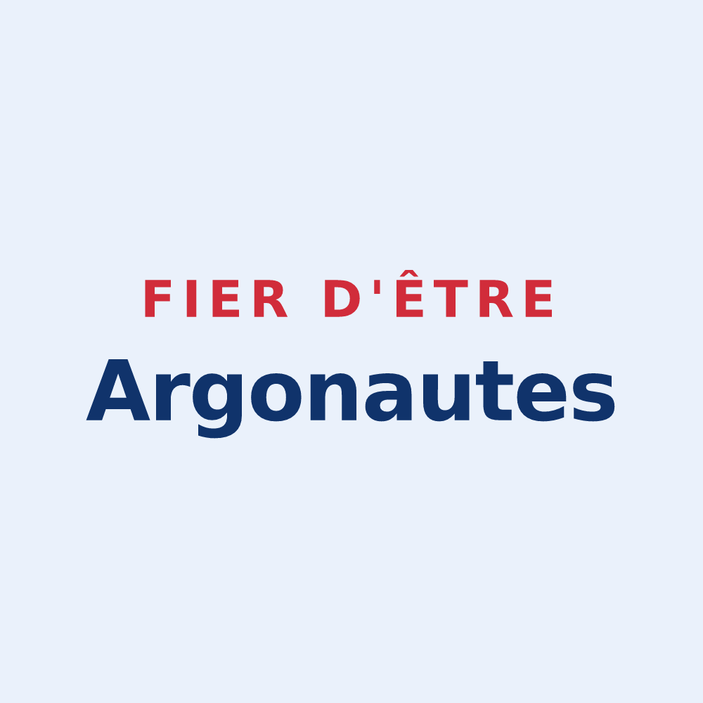 Sticker « Fier d'être Argonautes » — design pour Argonay
