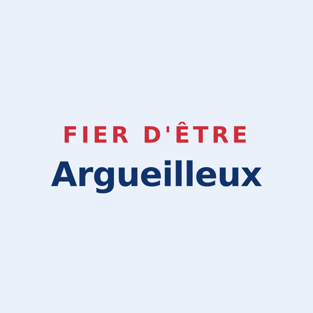 Sticker « Fier d'être Argueilleux » — design pour Argueil