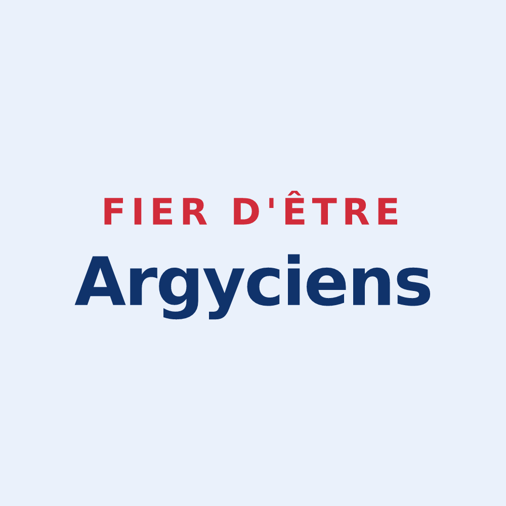 Sticker « Fier d'être Argyciens » — design pour Argy