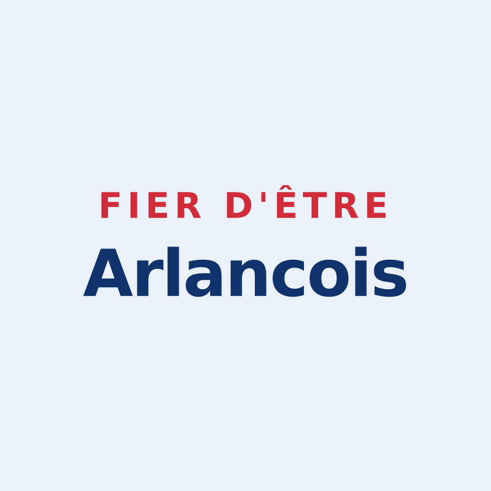 Sticker « Fier d'être Arlancois » — design pour Arlanc