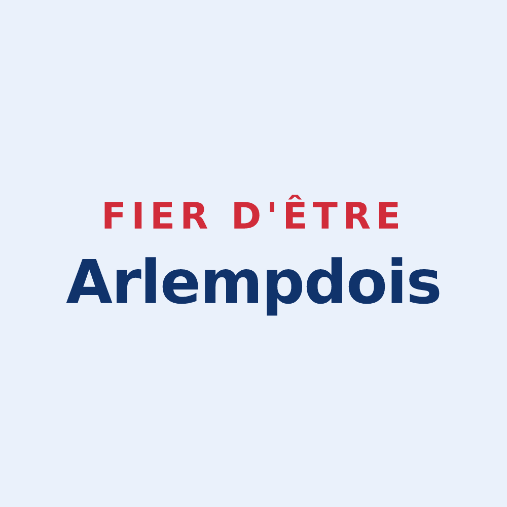 Sticker « Fier d'être Arlempdois » — design pour Arlempdes