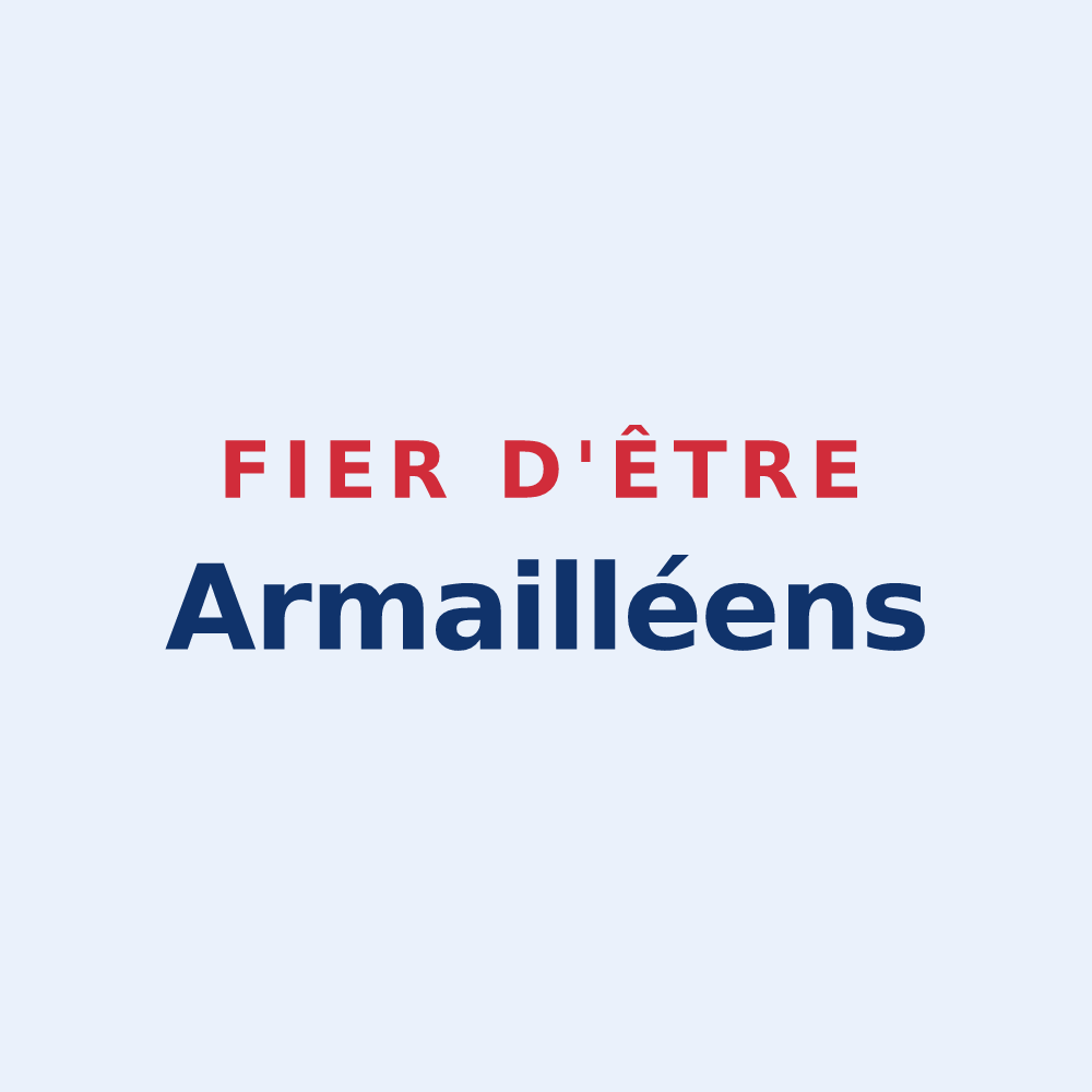 Sticker « Fier d'être Armailléens » — design pour Armaillé