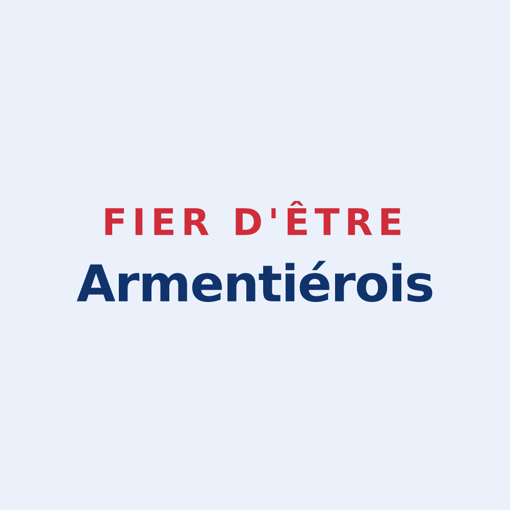 Sticker « Fier d'être Armentiérois » — design pour Armentières